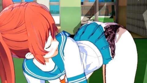 Ueno-san wa Bukiyou - Ueno 3D Hentai|2::Teens,15::Hentai,27::Creampie,31::Redhead,38::HD,46::Verified Amateurs