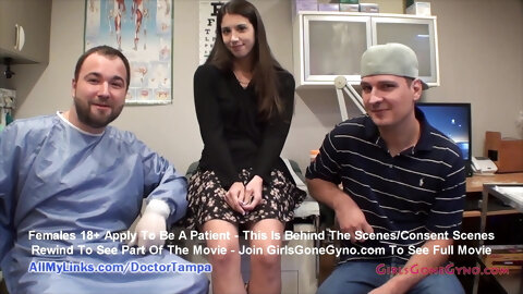 Logan Laces’ New Student Gyno Exam By Doctor From Tampa On Spy Cam