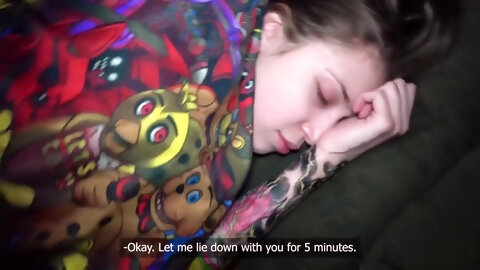 Step Sister Gets A Powerful Volley Of Cum In The Face In The Morning - Pov